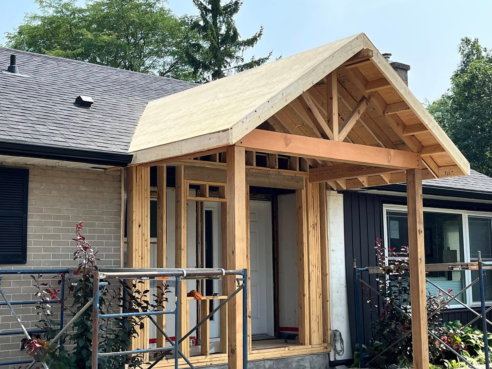 Custom home building and framing in Eastern Ontario