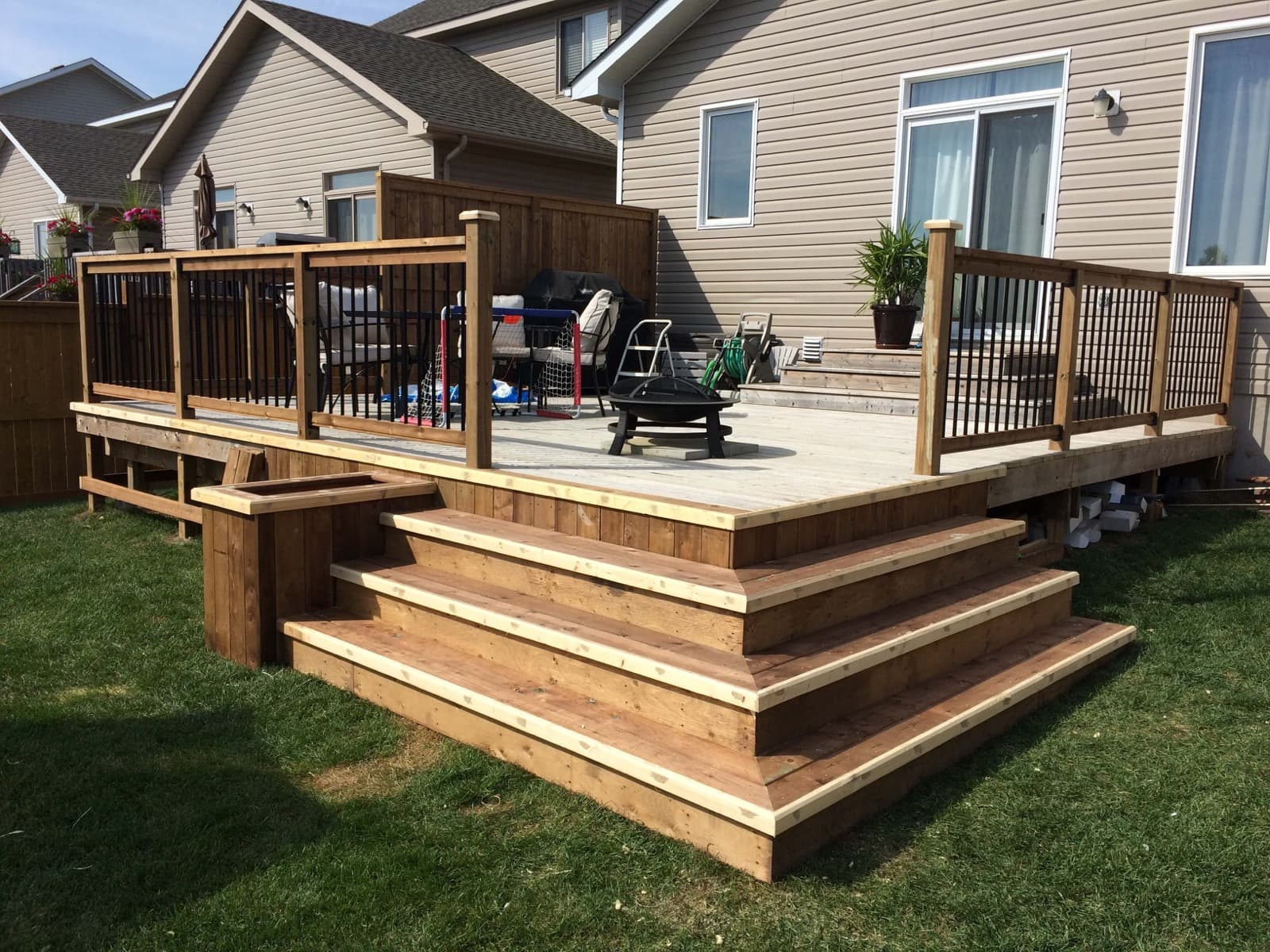 Custom deck built in Kingston