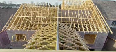 Home framing project in Kingston